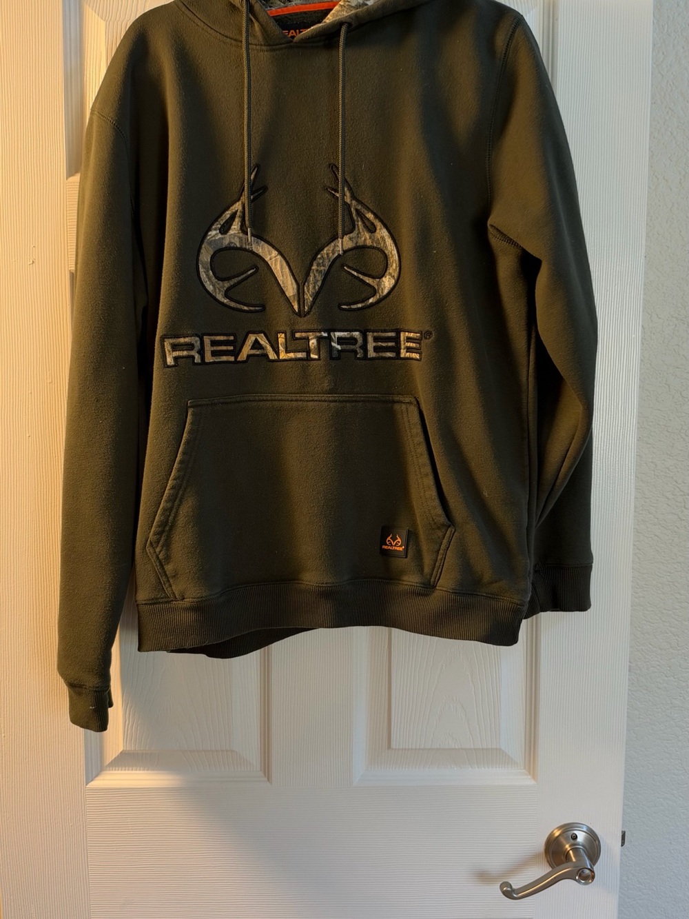 Realtree Hoodie with Camo Logo